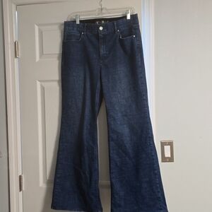 Wide leg jeans
